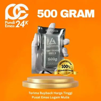 Perak Lotus Archi Logam Mulia 500 gr