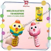 Mainan Karaoke Wireless Music Microphone Mikrofon Multifungsi Anak Bluetooth Speaker