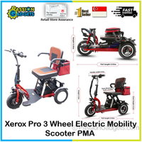 Escooter Xerox Pro 3 Wheel Electric Mobility Scooter PMA Adjustable