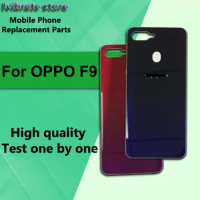 100%New Battery Back Rear Cover Door Housing For OPPO F9 6.3" Battery Cover OPPOF9 F 9 back shell Replacement repair fast ship