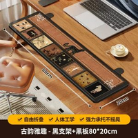 桌面延長板 免打孔摺疊桌板 電腦桌加長加寬延伸託板