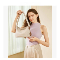 กระเป๋า Messenger แบบพกพาสุดหรูความจุขนาดใหญ่ shoulder bag สียีนส์ crochet ปลา leather