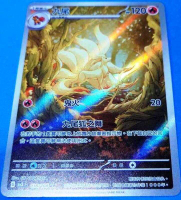 【CardMaster】寶可夢 PTCG 黯焰支配者 九尾 SV3 AR 火 110