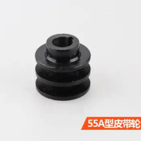 Free Shipping 55A belt pulley belt wheels use on gasoline engine or motor or other machine