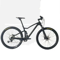 29er complete mountain bike BB92 12X148mm Rear 180mm rotor 12speed carbon full suspension bike complete bicycle