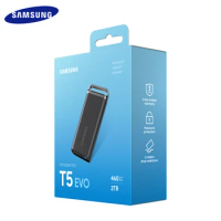 Samsung T5 EVO Portable SSD Solid State Drive TYPE-C USB3.2 Gen1 2TB 4T 8TB High Speed 5Gbps Storage External Hard Disk Drive