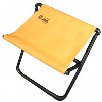 【文具通】無靠背 帆布 童軍椅  帆布顏色介於黃或橘色系 對顏色有要求者請勿購買 W7010002
