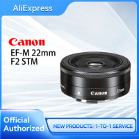 Canon EF-M 22mm F2 STM Compact System Lens for Canon M3 M5 M6 M6 II M50 M50 Mark II M100 M200 camera