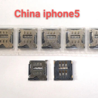 10-50pcs/Original Sim Card Reader Tray Slot For China iphone5