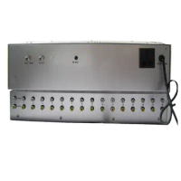 16-channel Av To Analog Rf Modulator Pal-dk Pal-bg Ntsc Adjustable frequency Agile Modulator CATV front-end equipment