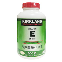 Kirkland Signature 科克蘭 維生素E 350 IU 300粒 軟膠囊