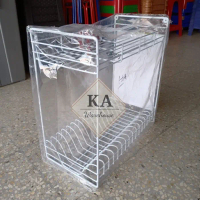 Rak Piring 2 susun Modelline MINI MED / Rak Piring Gantung RAK PIRING