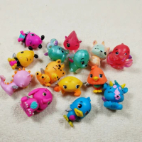 14pcs A Original Order Tiny Animals Mini Dolls Hatchimals Figures Toys Plastics Storytelling