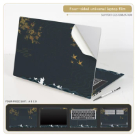 DIY Laptop Sticker Notebook PVC Skins 11"13"14"15"17" Sea Wave Cover Decal Vinyl Sticker Skin for Macbook/HP/ Lenovo/ Acer/ASUS