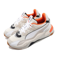 【PUMA】休閒鞋 RS-2K Futura 運動 男女鞋 基本款 簡約 舒適 球鞋 情侶穿搭 米白 橘(37413701)