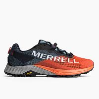 Merrell MTL Long Sky 2 [ML067141] 男 越野鞋 戶外 輕量 透氣 耐磨 穩定 焰橘 霧藍