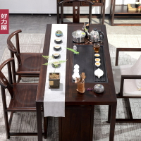 新式花梨木茶桌實木茶桌椅組合客廳禪意茶