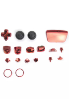 Blackbox PS5 Dualsense Electroplating Button 18 in 1 Kit for PS5 PlayStation 5 Controller Multi-color - Red