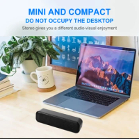 Soundbar Desktop Speaker USB Computer Speaker For Desktop Laptop Speaker PC Speaker Small Computer Soundbar Hi-Quality Sound
