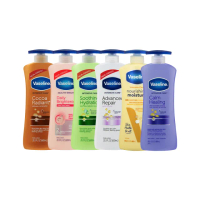 【Vaseline 凡士林】身體潤膚乳液600ml(多款任選_國際航空版)