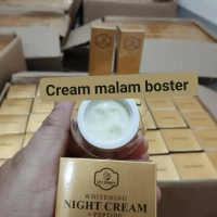 Umi Beauty Crem Malam UBC Gold Umi Alfatih Whitening Night Cream + Peptide untuk Kulit Lebih Cerah