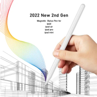Apple Pencil for iPad with Magnetic Wireless Charging and Tilt Sensitive Palm Rejection, iPad Pencil 2nd Gen