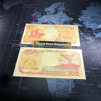 100 Rupiah Kapal Pinisi Tahun 1992 Original Gress Mulus Baru