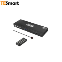 Top Selling Usb2.0 Ultra Hd 16-Port Matrix Hdmi Switcher 16 In 1 Out Hdmi Switch Rs232