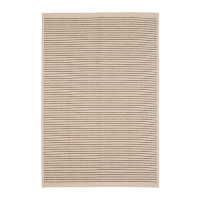 STARREKLINTE 平織地毯, 自然色/黑色, 120x180 公分