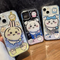 Cute Anime Mouse Rabit Cat Kawaii Phone Case Cartoon C-Chikawass for Iphone Case 15Promax Iphone14 13 12 11 Gifts for Girls