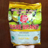 GULA ROSE BRAND 1KG - GULA PUTIH - GULA PASIR - GULA ROSEBRAND KUNING - GULA PASIR PREMIUM ROSE BRAN