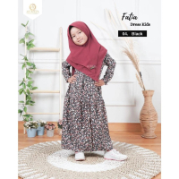 FATIA DRESS KIDS Gamis Bunga By Arrikza