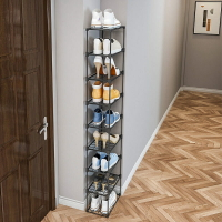 簡易鞋架子門口夾縫小型款迷你宿舍牆角小號樓道收納超窄單排鞋櫃