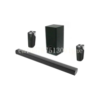 Sound Bar with Subwoofer Home Theatre System for Tv Theater 125W Home Audio Soundbar Speaker 5.1 Wireless Bluetooth Surround