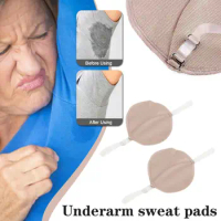 Underarm Sweat Pads Washable Armpit Sweat Absorbing Sweat Absorbent Perspiration Guards Shoulder Pads Dress Deodorant Pad J2I6