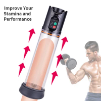 Rechargeable Penis​ Extender Electric Vacuum Pump Peniss Amplifier Stretch Growth Dick Pumps Pennis Enlarger Sexules Toy For Men
