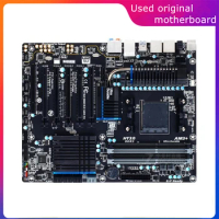 Used AM3+ AM3b For AMD 990X GA-990FXA-UD5-R5 990FXA-UD5-R5 Computer USB3.0 SATA3 Motherboard AM3 DDR3 Desktop Mainboard