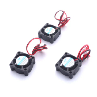 12V 25mm Mini Cooling Fan 2510 25x25x10mm 2-pin DC Small Micro Cooler 2-Pack