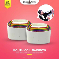 Mouth Coil White - Uzop Magic (Alat sulap, Tisue keluar dari mulut)