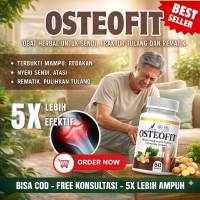 OSTEOFIT - Solusi Nyeri Sendi - Fraktur Tulang - Radang Sendi Herbal Alamai - Halal BPOM