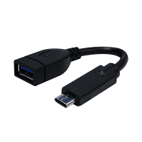 Cable USB 3.1 Type C公轉USB 3.0 A母轉接線12cm