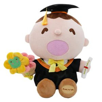 香港正版大口仔12寸畢業公仔 幼稚園畢業 大學畢業 小學畢業 中學畢業