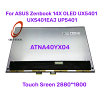 FOR ASUS Zenbook 14X OLED UX5401 UX5401EAJ UP5401 ATNA40YX04 OLED LCD SCREEN TOUCH Display ASSEMBLY