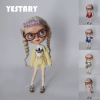 YESTARY Blythe Clothes BJD Doll Accessories For Blythe Ob24 Dolls Clothing DIY Handmade Fashion Skirt Pants Clothing Toys Girls