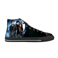 Movie The Twilight Saga Vampire Bella Edward Cool Casual Cloth Shoes High Top Comfortable Breathable 3D Print Men Women Sneakers