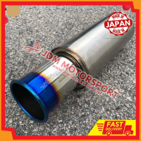 Exhaust HKS HI-POWER TURBO MUFLER TITANIUM COLOR