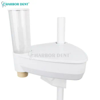 Dental Plastic Plate Cup Storage Holder Tissue Box Tray Dentist Chair Accessories Dentistry Equipment