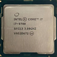 Intel Core i7-9700 i7 9700 3.0 GHz Used Eight-Core Eight-Thread CPU Processor 12M 65W LGA 1151