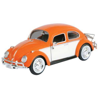 Motormax Volkswagen 1/24 福斯 合金車 1966金龜車 橘 現貨代理