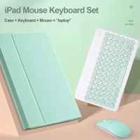 Magnetic Keyboard Holder Cases for iPad Pro 11, 10.5, 9.7, Air 4, 3, 2, 1 Cover, 10.2, 7th, 8th, Mini 6, 5, Wireless Keyboard